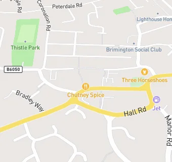 map for Chutney Spice (Chesterfield) Ltd