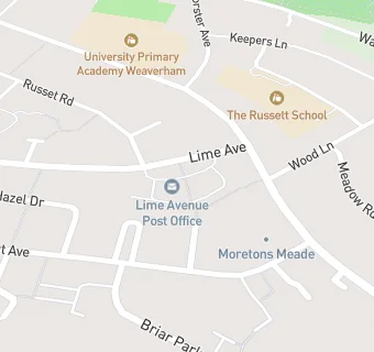 map for Weaverham Wine Store