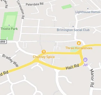 map for Butchers Arms