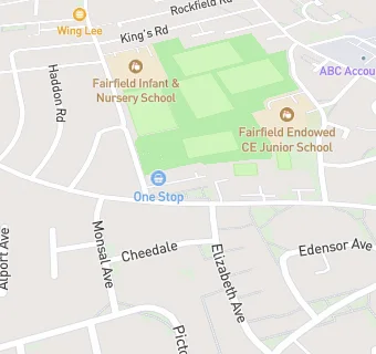 map for Residents of Fairfield Foodbank