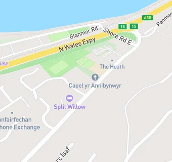 map for Split Willow