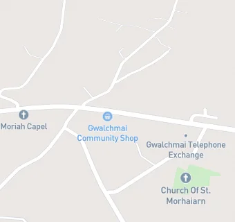 map for Gwalchmai Hotel