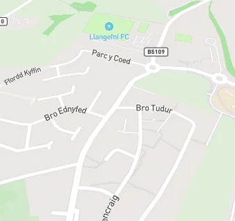 map for Ysgol y Graig