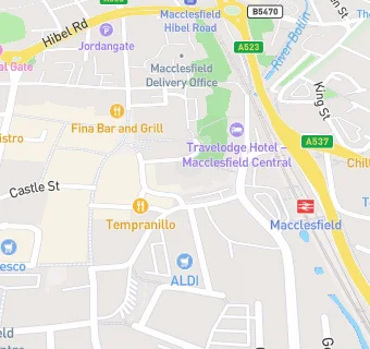 map for Fiesta Takeaway