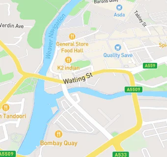 map for Watling Medical Practice