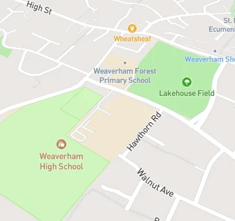 map for Weaverham High School