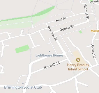 map for Brimington Pre-school