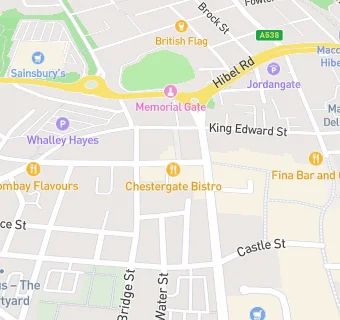 map for Chestergate Bistro