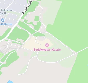 map for Bodelwyddan Castle Hotel (Hotel)