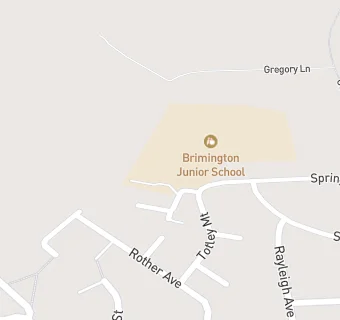 map for Brimington Junior School