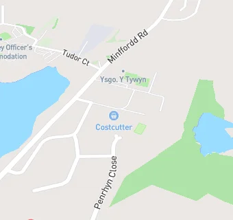 map for Ysgol y Tywyn