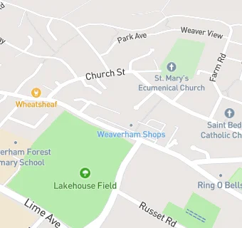 map for Weaverham Pharmacy