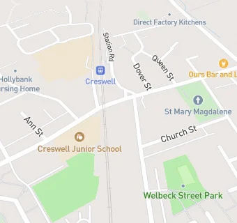 map for Creswell And Langwith Medical Centre