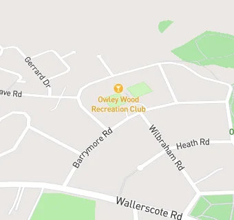 map for Owley Wood Recreation Club