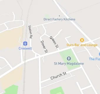 map for Elmton Road Social And Working Mens Club