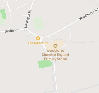 map for Woodthorpe CofE Primary School