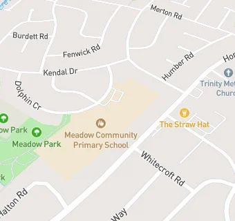 map for Meadowlands Pre School