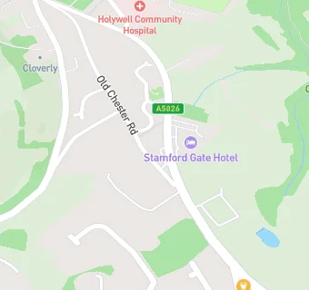 map for Treffynnon Service Station