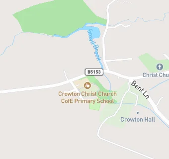 map for Crowton Christ Church CofE Primary School