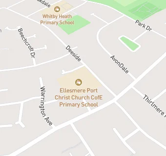 map for Ellesmere Port Christ Church CofE Primary School