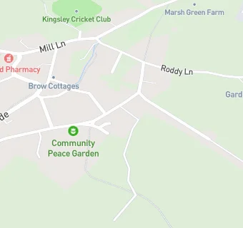 map for The Hurst Methodist Church