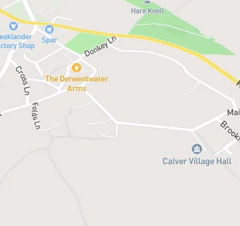 map for Village Hall