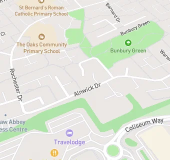 map for Stanlaw Abbey Community School