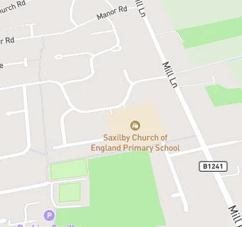 map for Saxilby Church of England Primary School