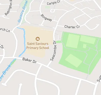 map for St Saviour's Catholic Primary and Nursery School Breakfast Club