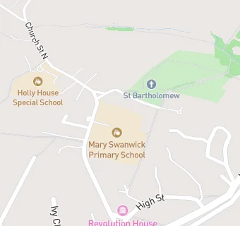 map for Mary Swanwick Community Primary School