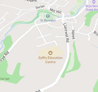 map for Gyffin Education Centre