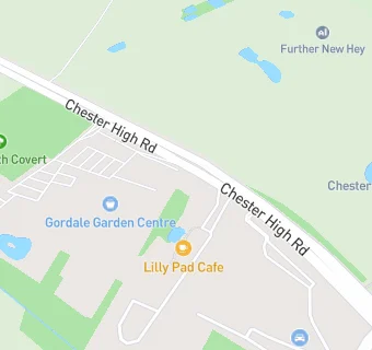 map for Lilypad Café and Water Gardens