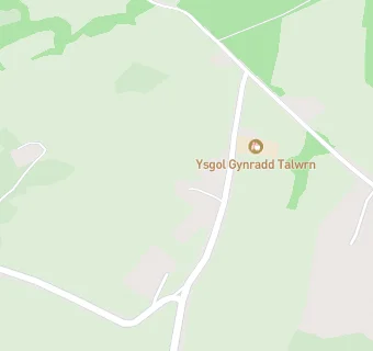 map for Ysgol Talwrn