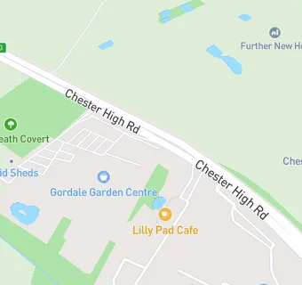 map for Gordale Garden Centre