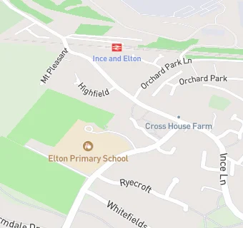 map for Elton Primary School