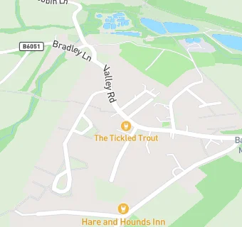 map for Tickled Trout