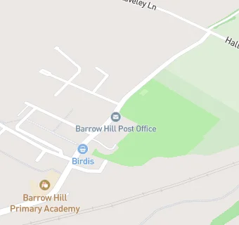 map for Barrow Hill Post Office