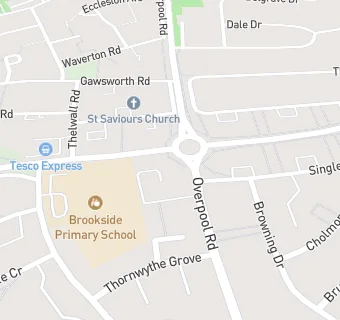 map for Sutton Way County Junior School