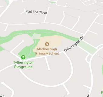 map for The Marlborough Primary School