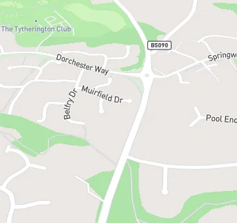 map for The Tytherington Club