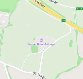 map for Kinmel Hotel & Kinspa