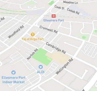 map for Cambridge Road Primary and Nursery School