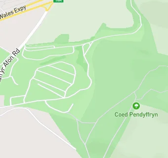 map for Pendyffryn Hall Bar