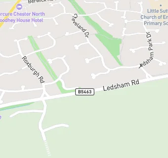 map for Ledsham Park Day Nursery