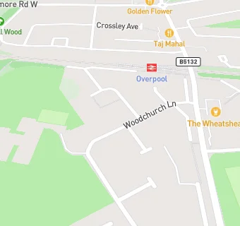 map for Ellesmere Port Specialist School of Performing Arts