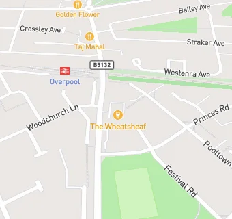 map for The Wheatsheaf