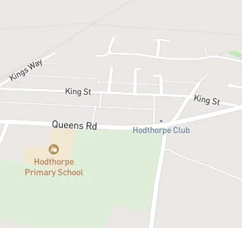 map for Hodthorpe Community Social Club