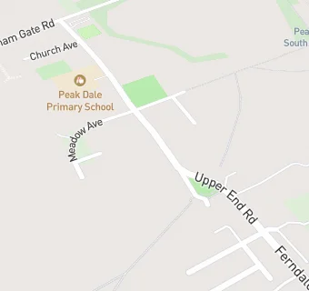 map for Peak Dale Primary School