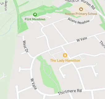 map for Little foxes neston