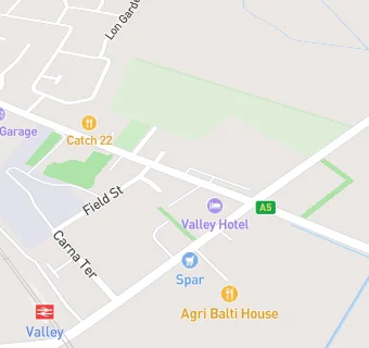 map for Valley Hotel